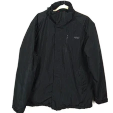 Hawke & Co Outdoor Jacket Men's Size Large Black Full Zip Outerwear