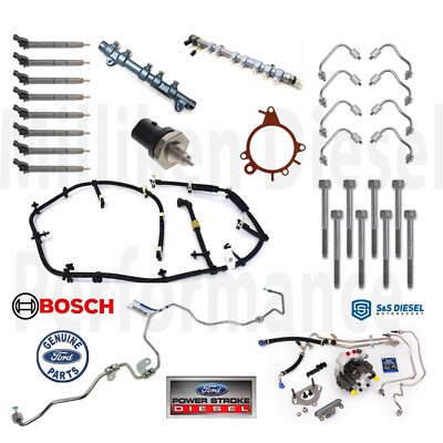 Fuel Contamination Kit 2015-2016 6.7L Ford Powerstroke with S&S CP4 to DCR Kit