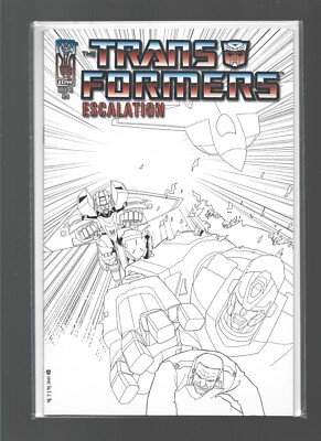 Transformers: Escalation #6 Cover RI-A Variant - IDW Comics