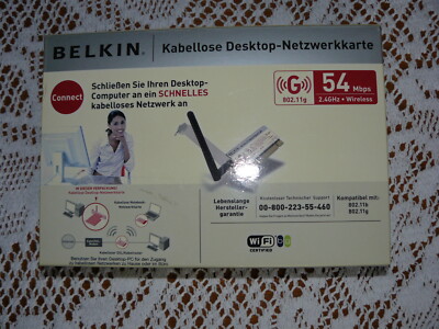 Belkin Kabellose Desktop Netzwerkkarte 54 Mbps
