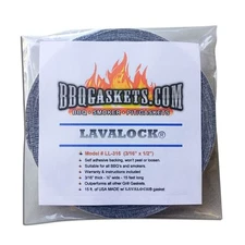Lavalock® 316 Grey BBQ Gasket Hi Temp Smoker Grill Self Stick 3/16 x 1/2 15 feet