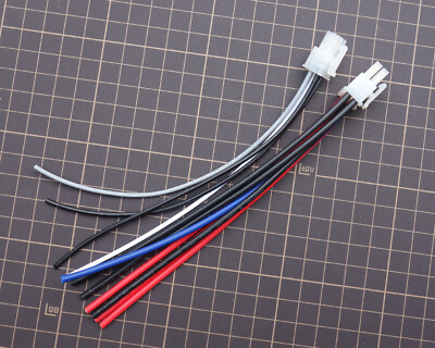 Power Plug Cable Harness/Speaker Input for ALPINE SWE-3200 Active Subwoofer SUB