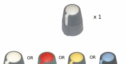 Soundcraft Folio Spirit Notepad Mixer OEM Original Round Knob Part Choose Color  - Picture 1 of 7