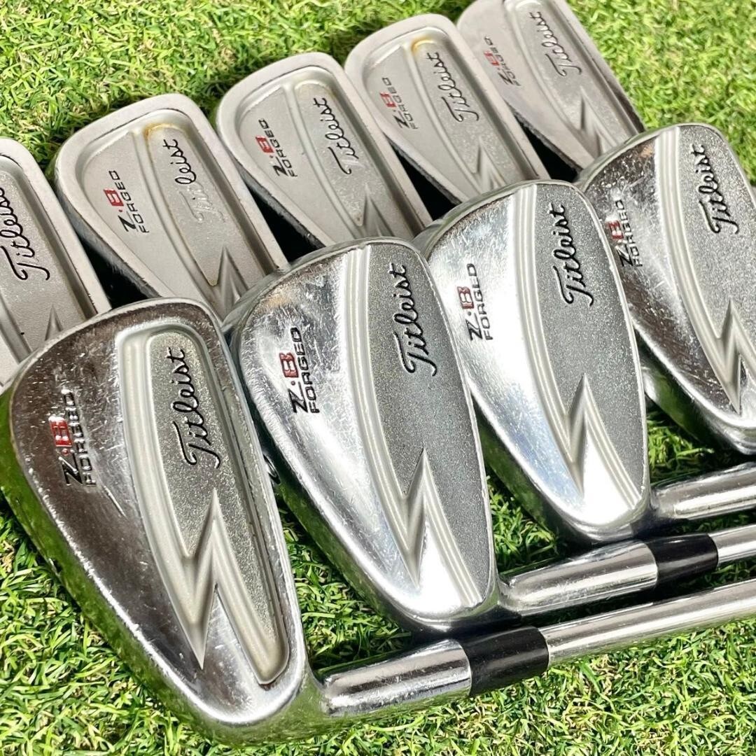 貴重レフティ！タイトリスト ZB FORGED 2番付 アイアンセット 9本 左