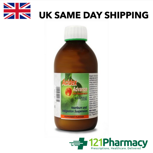 ACIDEX ADVANCE PEPPERMINT Liquid 500ml HEARTBURN REFLUX LIKE GAVISCON ADVANCE eBay