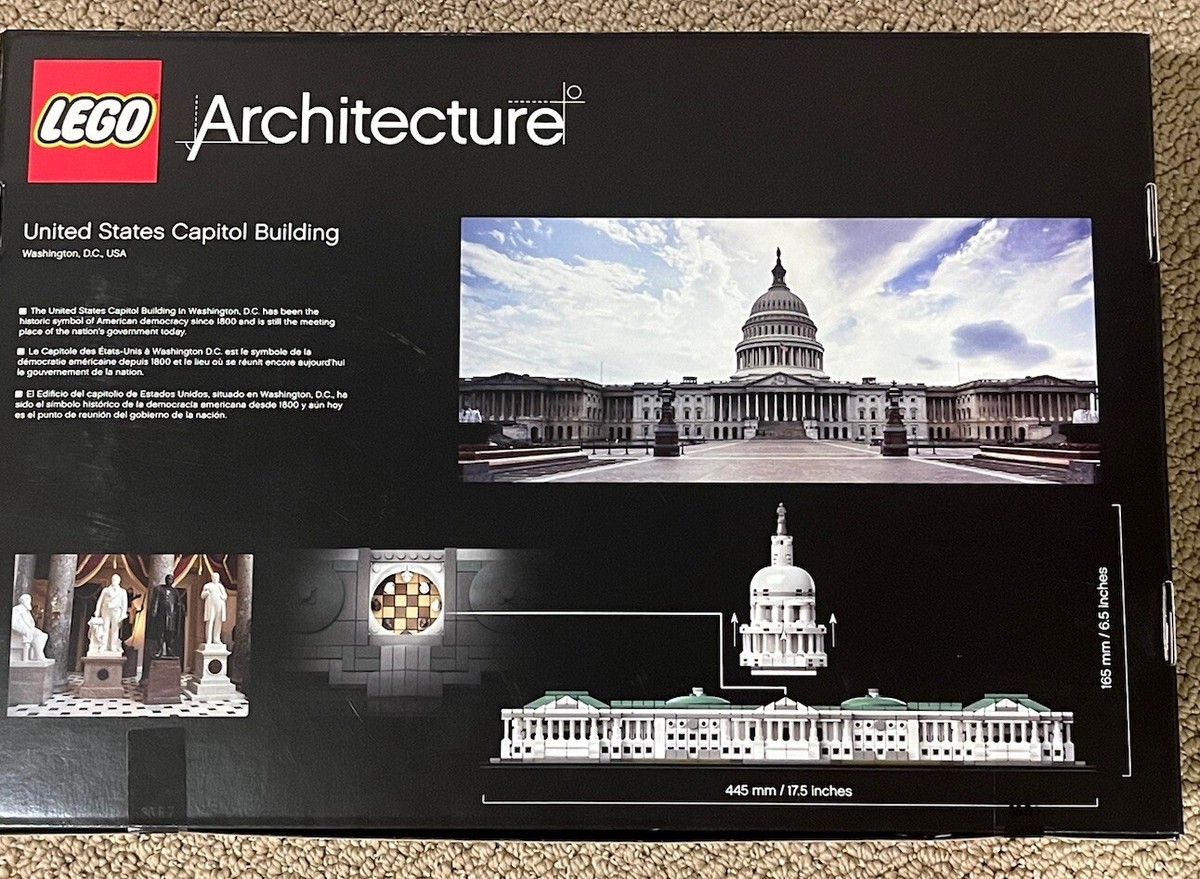 Architecture Capitol Hill Lego Congress Building Lego Architecture