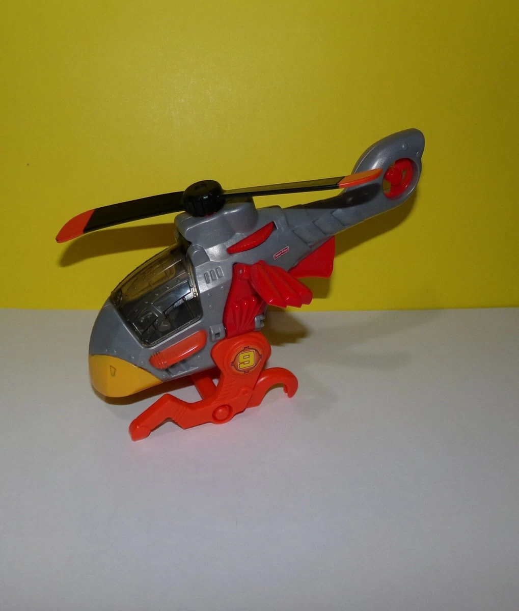 Fisher Price Imaginext Sky Racers Hawk Copter Helicopter Toy W9618