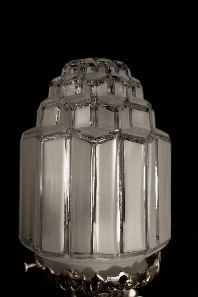 Par de luces de pared Art Deco de bronce plateado con ESCULTURAS DE SIRENA hechas a mano Foto 2 de 4