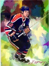Esa Tikkanen 2020 Authentic Artist Signed Limited Edition Print Card 49 of 50
