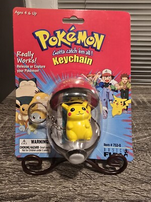 New Pikachu Pokemon Key Chain: Gotta Catch Em All