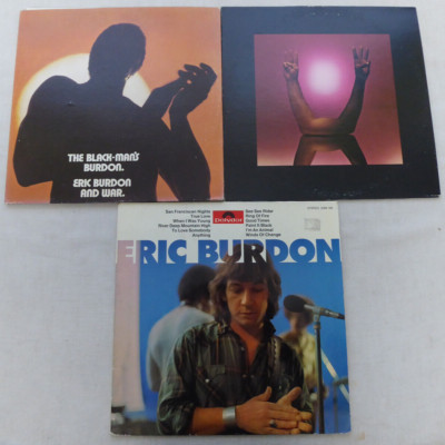 Eric Burdon - Sammlung 3 LP's - in sehr gutem Zustand