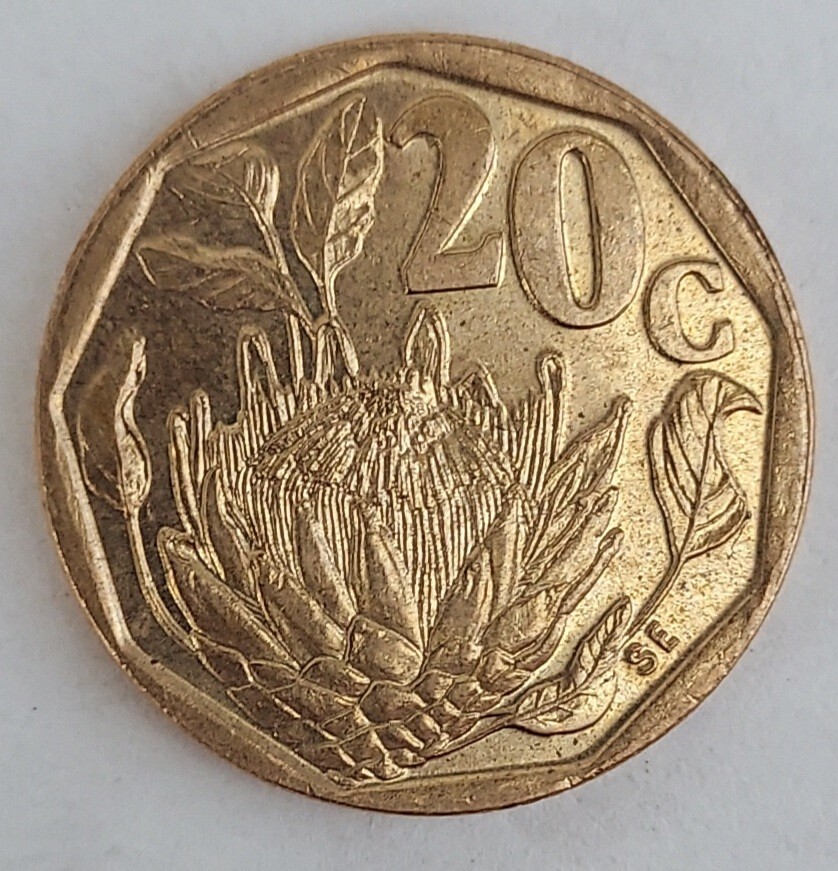south-africa-1994-20-cents-bronze-plated-steel-coin-ebay