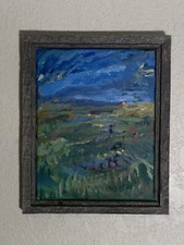 Original Acrylic Landscape Painting 8x10” Framed
