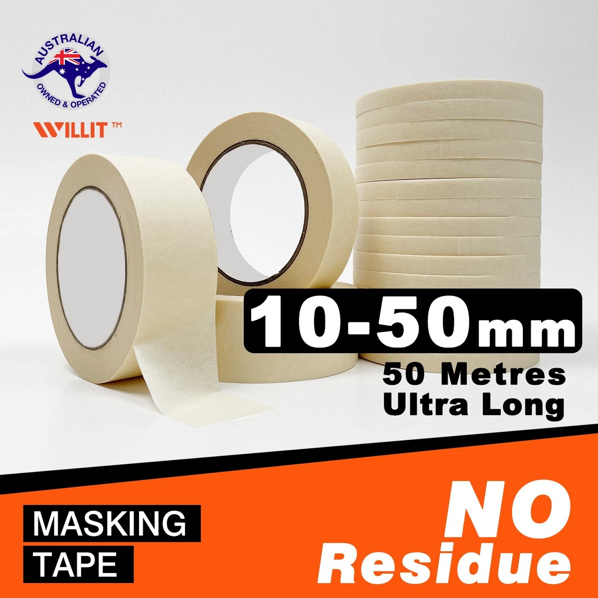 MASKING TAPE Painting Tape Crepe Paper 【20mm width】 【Bulk Sale】