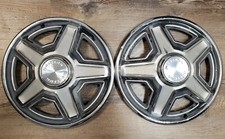 1969 Ford Mustang 14 Wheel Hub Caps Oem Set Of 2