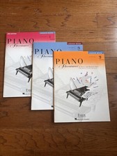 Piano Adventures Level 1, 2A, 2B Nancy and Randall Faber Set of 3