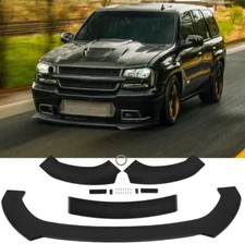 For Chevy Trailblazer SS Glossy Black Front Bumper Lip Chin Spoiler Splitter 