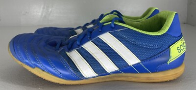 Men's Size 7.5 Adidas FreeFootball Super Sala Indoor Soccer Shoes Blue Rare