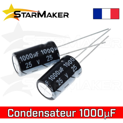 SOURCING MAP Radial Condensateur électrolytique 470uF 35V 105°C Vie