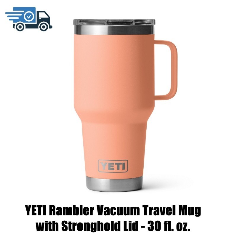 YETI Rambler 30 oz Vacuum Insulated Travel Mug with Stronghold Lid
