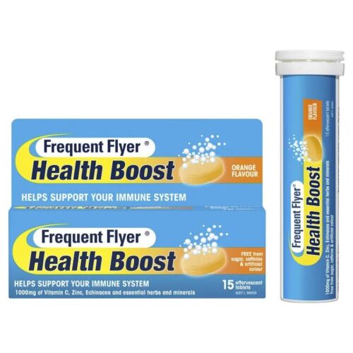 Frequent Flyer Health Boost Effervescent 15 Tablets - Picture 1 of 2