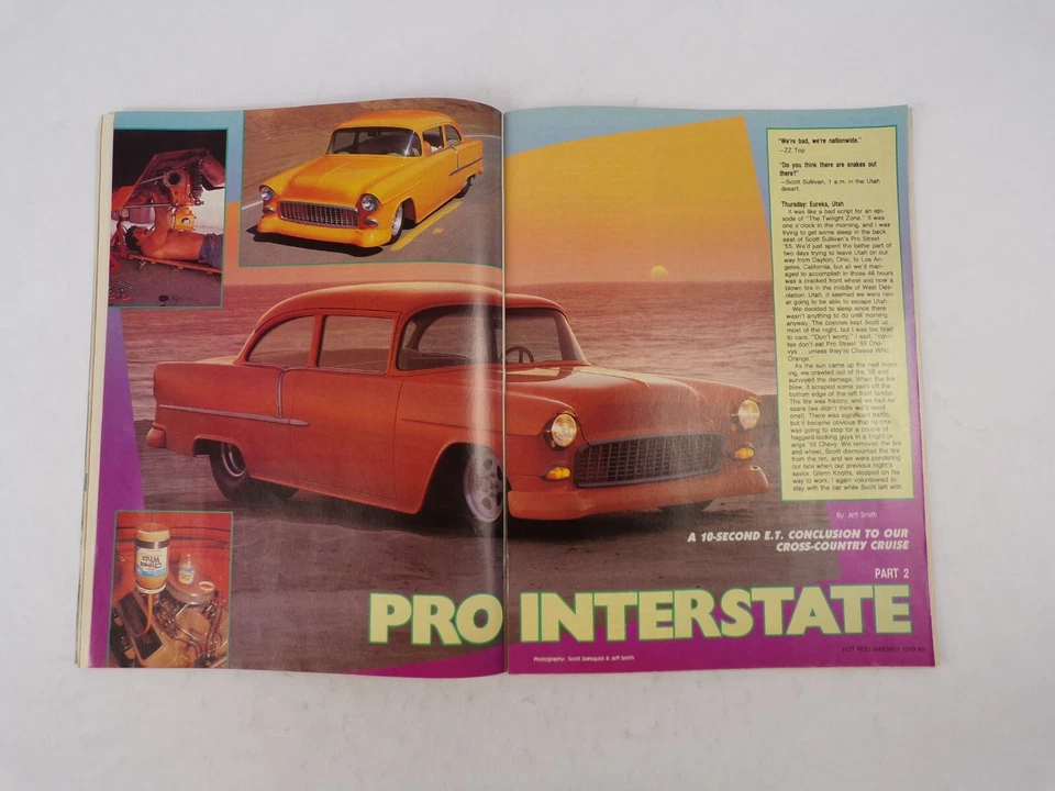 July 1988 Hot Rodding Magazine Future Hot Wildest Centerfold Yet! Biggest, Gian - Image 3 of 3