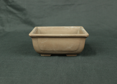 盆栽鉢 Japanese Small Bonsai Pot Pottery 260g 4.7