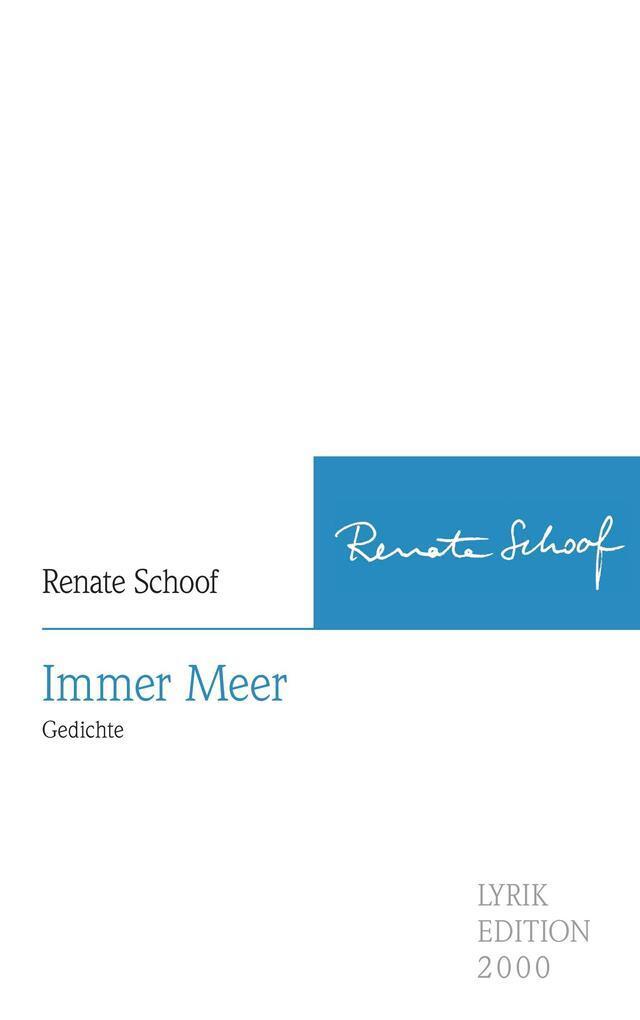 Thumbnail - Immer Meer | Renate Schoof | 2016 | Deutsch