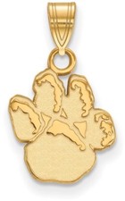 14K Yellow Gold University of Pittsburgh Small Pendant by LogoArt (4Y042UPI)