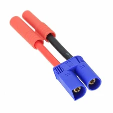 EC5 Male to HXT 4mm Female cable 12AWG 5CM wire For RC Battery