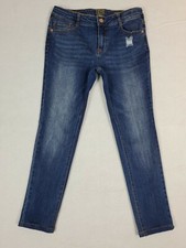 Girls True Craft Jeans Skinny Distressed Size 16 Adjustable Stretch 295 