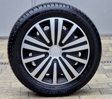 Wheel trims 15 inch Hub Caps to fit Citroen Berlingo (Quantity 4) + emblems 15"