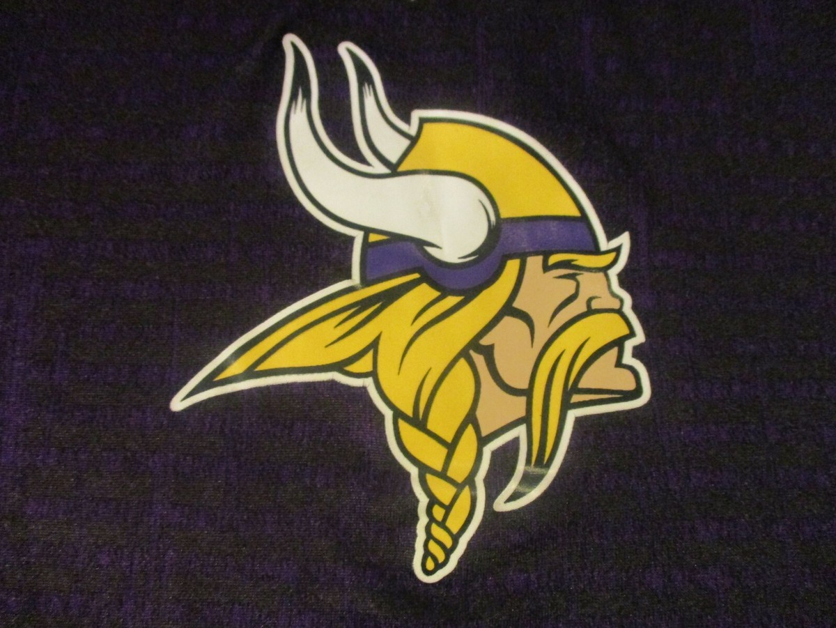 MINNESOTA VIKINGS LOGO NFL FOOTBALL SHORT SLEEVE ATHLETIC SHIRT- SM / MED  RARE | eBay