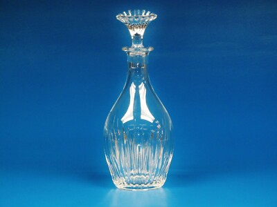 Baccarat Crystal Massena Decanter  From France.   11 1/4'' Height