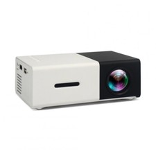 YG300 HD 1080P Led Projector Home Theater Cinema Usb AV SD Mini Portable Black W