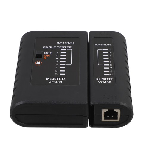 Outil de Test de fil Ethernet, testeur Rj45, testeur de câble Ethernet réseau, - Photo 7/12