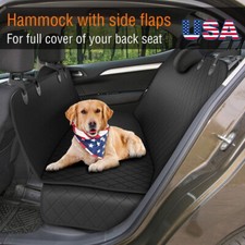 Dog Seat Cover Hammock for Back Seat Durable Waterproof Car Truck Suv Seatbelt