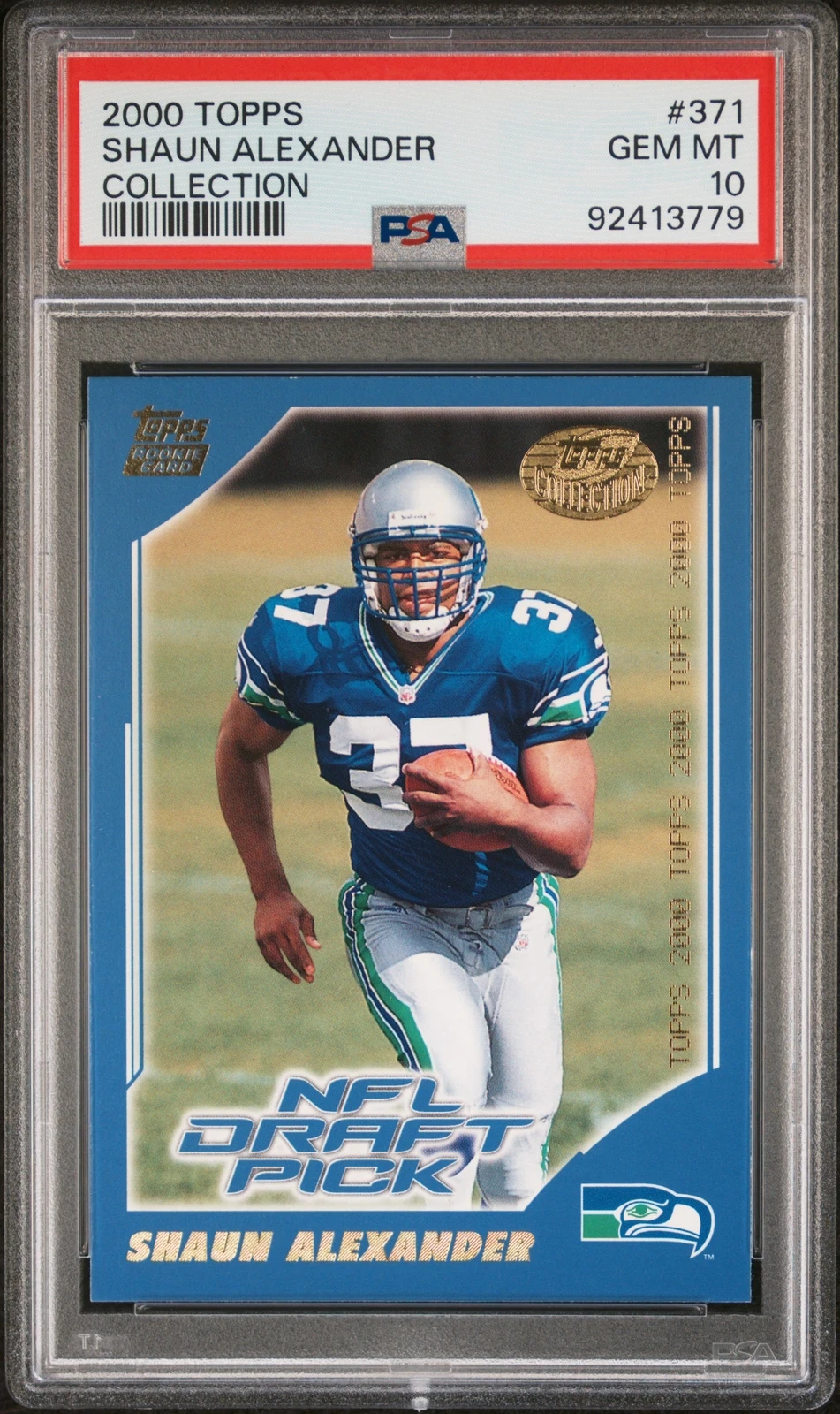 Shaun Alexander Topps #371 Collection