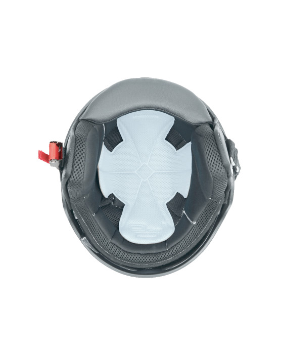 SOTTOCASCO Flower Fiore Rivestimento Interno Casco Antibatterico Moto Grigio OJ foto 2