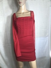 Women's Dress Mini Red RUE 21 Mini Dress Red Party Cocktail Night