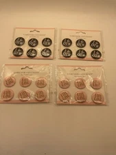 NEW Gartner Studios Bride/Groom Bachelorette/Bachelor Buttons Wedding 4 Pack