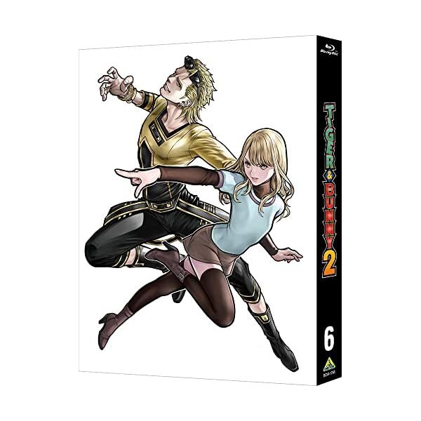 TIGER & BUNNY 2 6 limited edition (Blu-ray2CCD1) Official Collectible Japan
