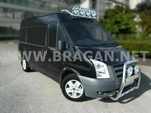 Roof Bar To Fit Vauxhall Opel Movano Medium 2010-2021 Medium High Van Stainless - Picture 10 of 12