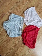 Vintage size 14 panties with lace design 3 pair new old stock