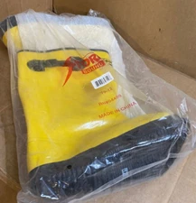 Storm Bound Rubber Boots Size 12 Men's Adult Yellow Rain Shoes Wading Fishing