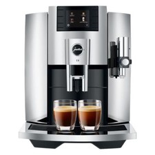 Jura E8 Chrome Automatic Espresso Machine wit...