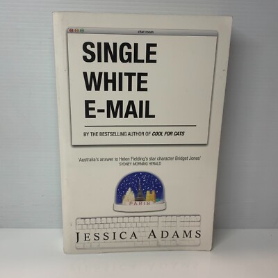 Single White E-Mail by Adams Jessica (Paperback Book) Dystopia, Romance