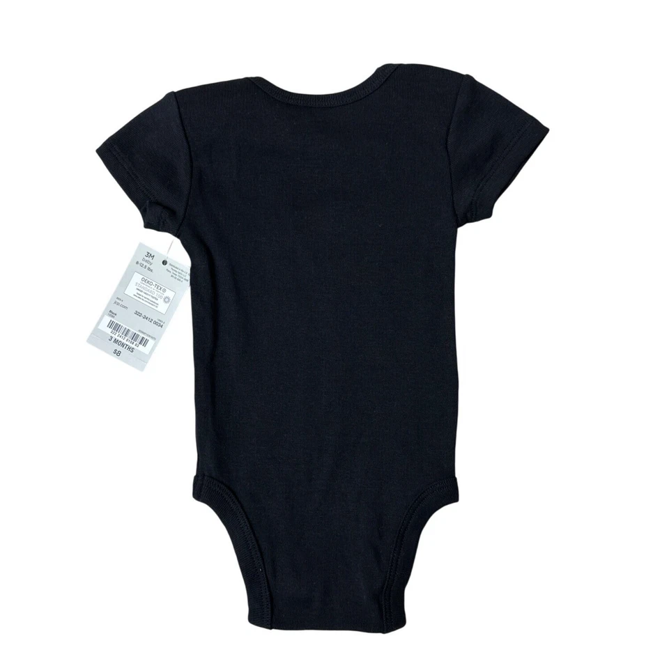 Body bebé Okie Dokie "My Aunt Is Cooler Than Yours" 3M negro - Nuevo Foto 2 de 4