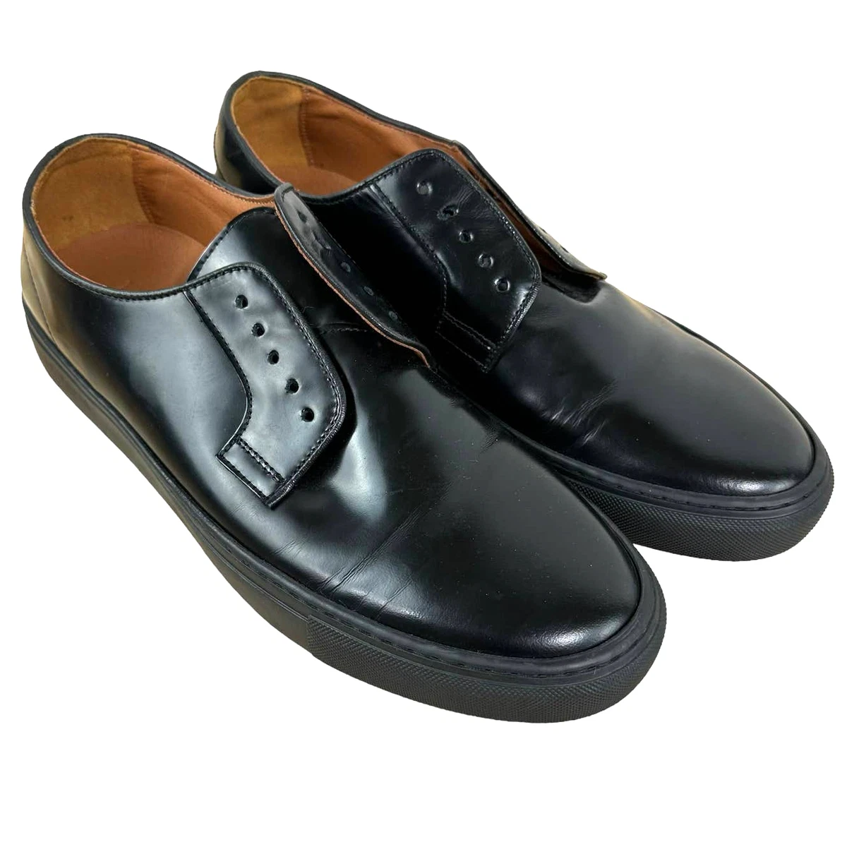 Ted Baker Kanten Leather Cupsole Derby Shoes Men s Size 11 New No Shoelaces