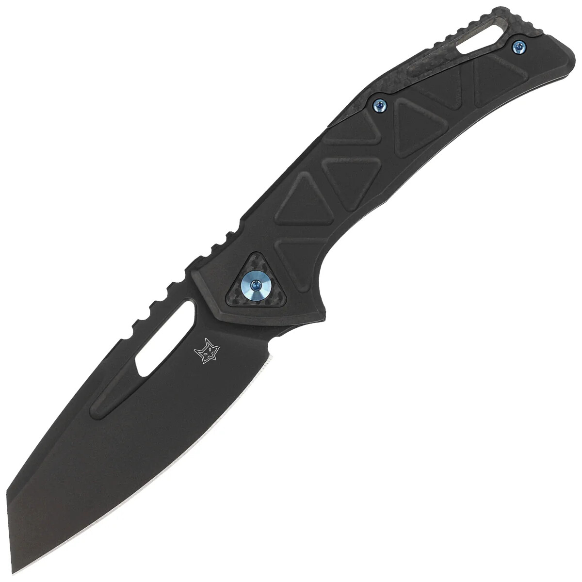 Fox Chronos Black PVD Aluminum, Blue HW, Black PVD MagnaCut FX-552